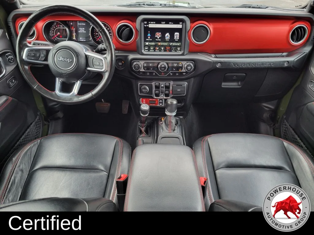 Used 2021 Green Jeep Unlimited Rubicon image 18