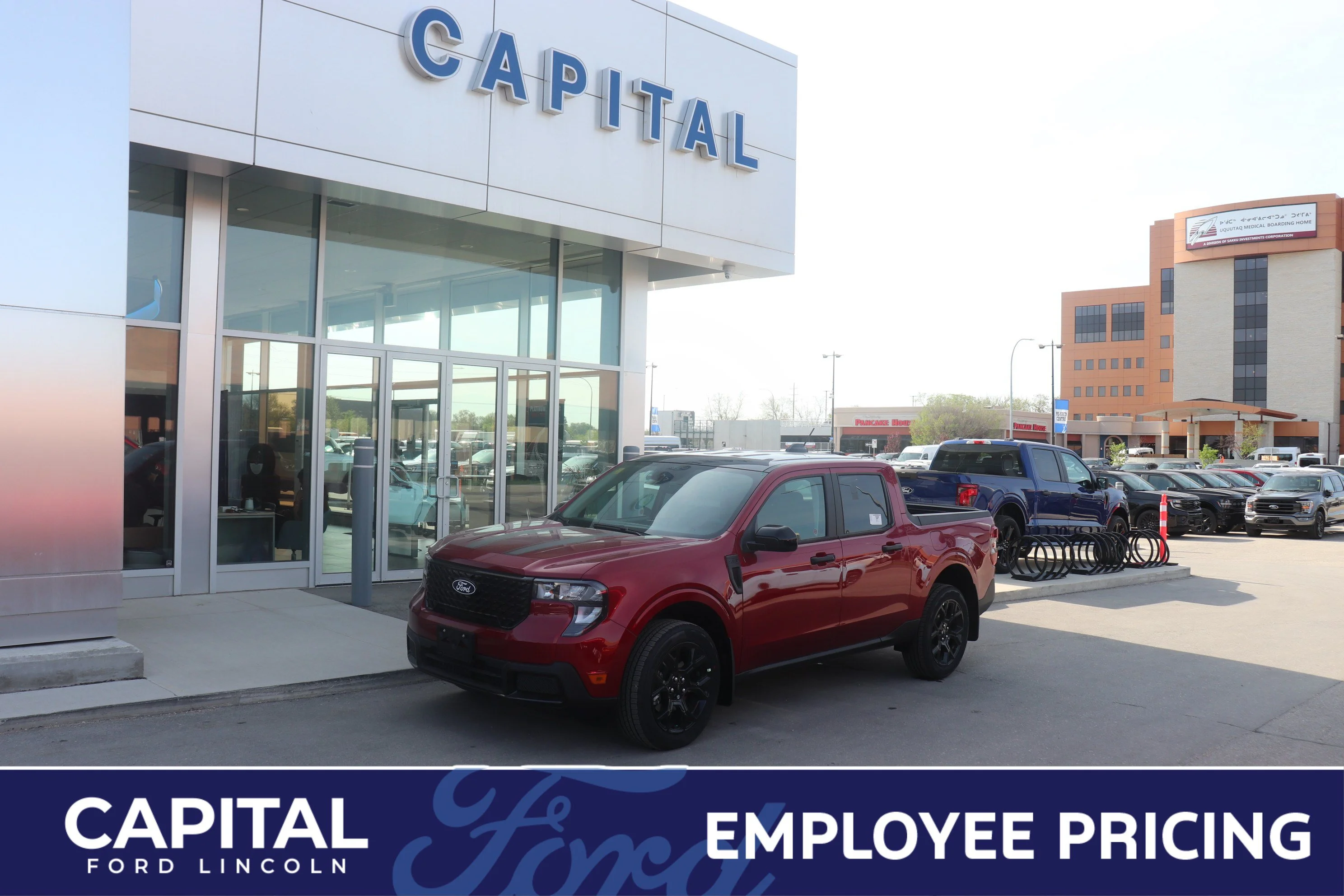 New 2026 RUBY RED METALLIC TINTED CC Ford XLT image 1