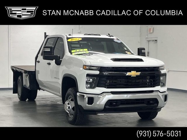 Pre-Owned 2024 Chevrolet Silverado 3500 HD Chassis Cab Work Truck Four Wheel Drive Crew Cab