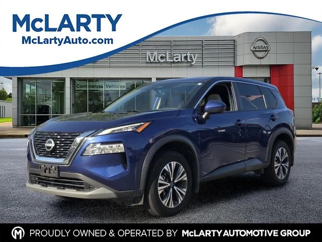 Used 2022 Blue Nissan SV image 1