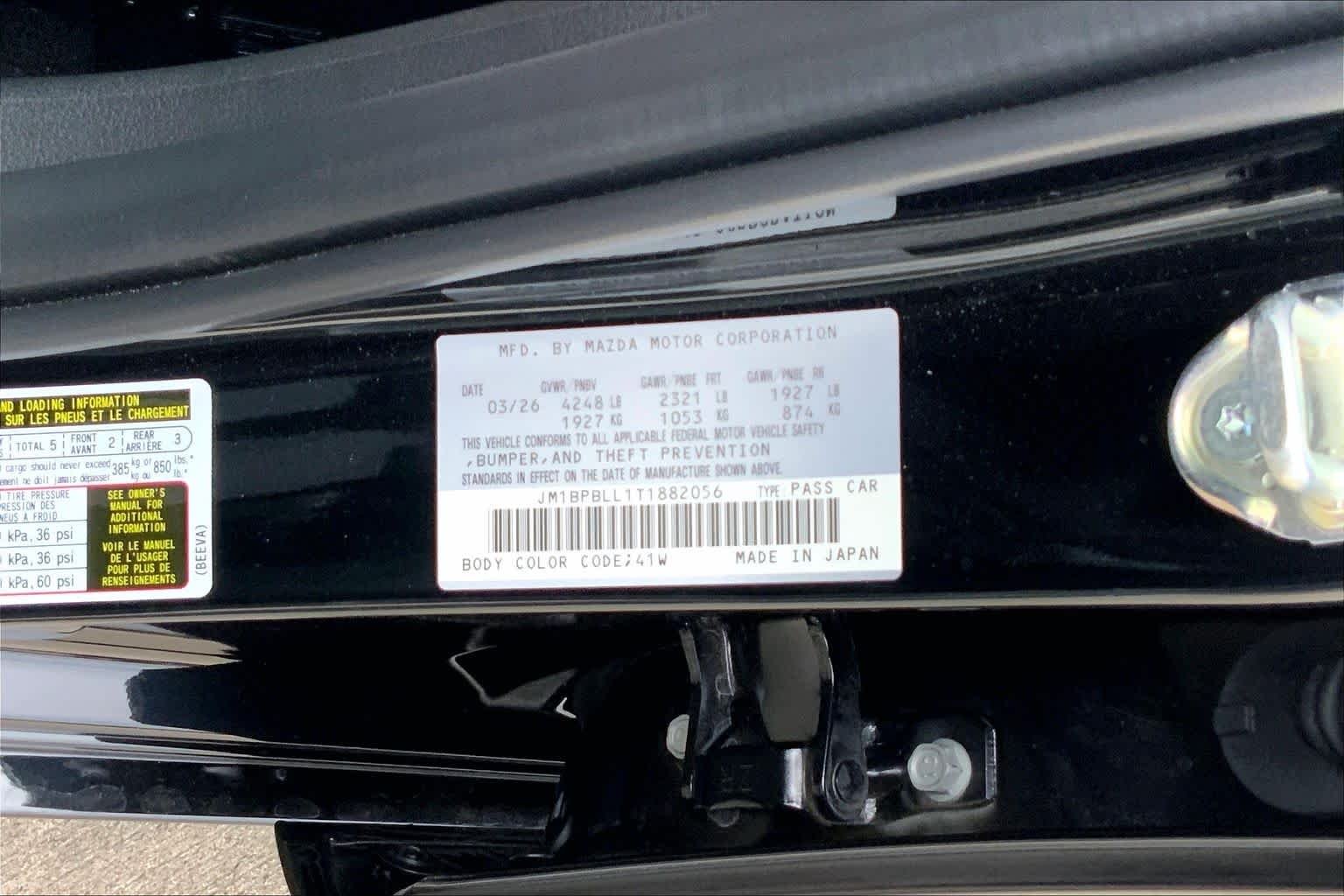 Used 2026 Jet Black Mica Mazda 2.5 S Carbon Edition image 32