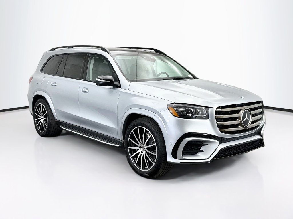 Certified Used 2026 Cirrus Silver Metallic Mercedes-Benz GLS 450 image 3