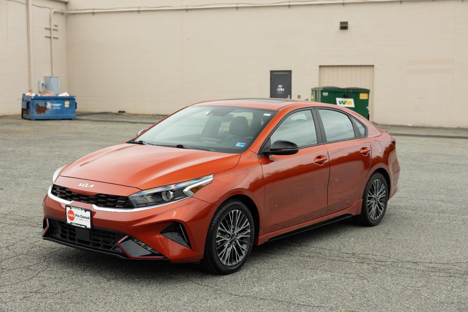 Used 2024 Fire Orange Kia GT-Line image 1