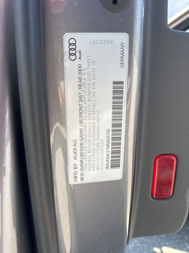 Used 2021 Gray Audi 2.0T Premium Plus image 35