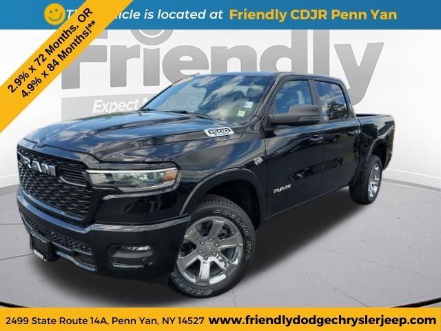 New 2026 Diamond Black Crystal Pearl-Coat Exterior Paint RAM Big Horn/Lone Star image 1