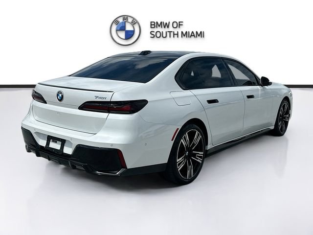 Certified Used 2025 White BMW 740i image 7