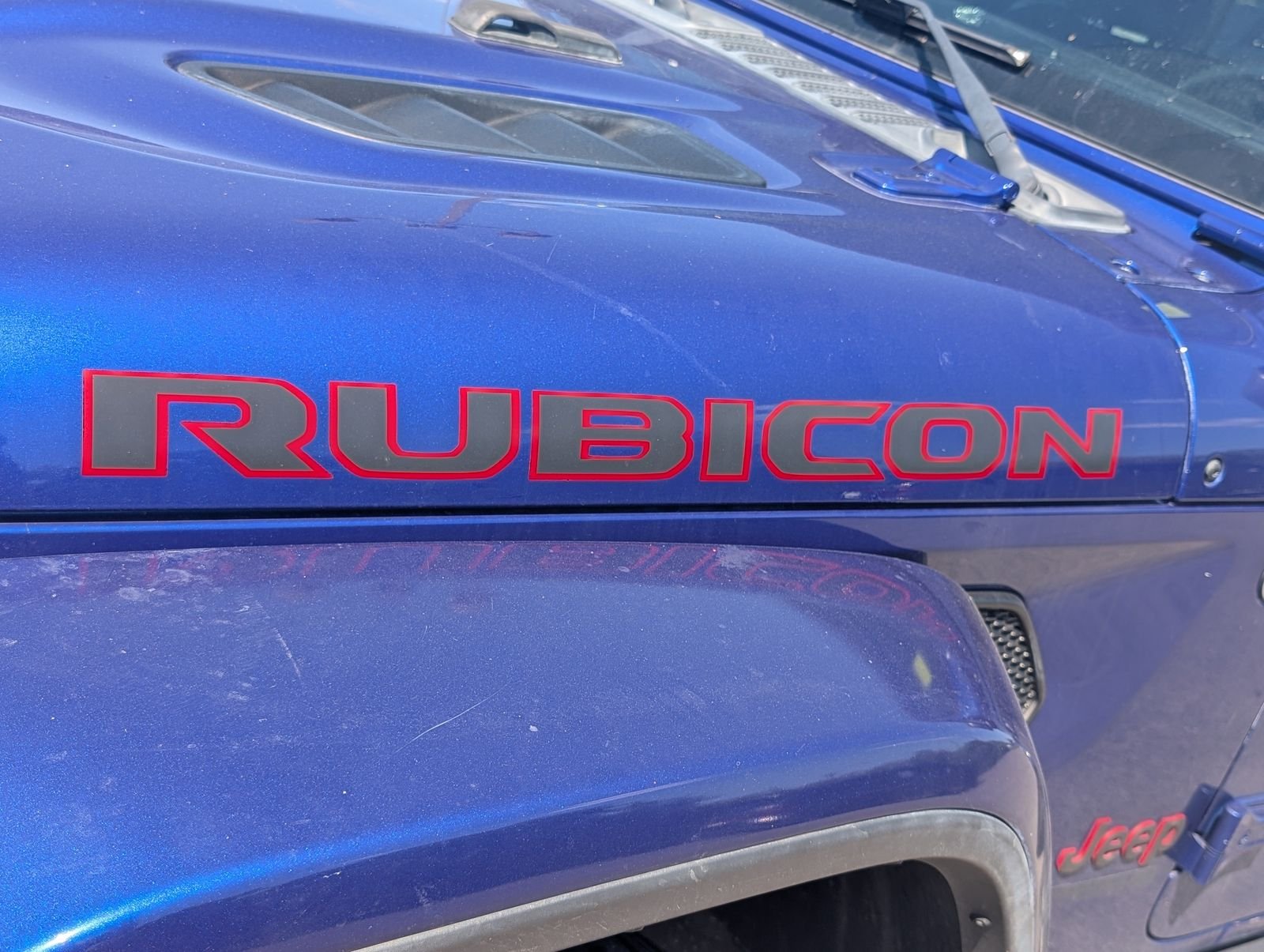 Used 2019 Blue Jeep Unlimited Rubicon image 6