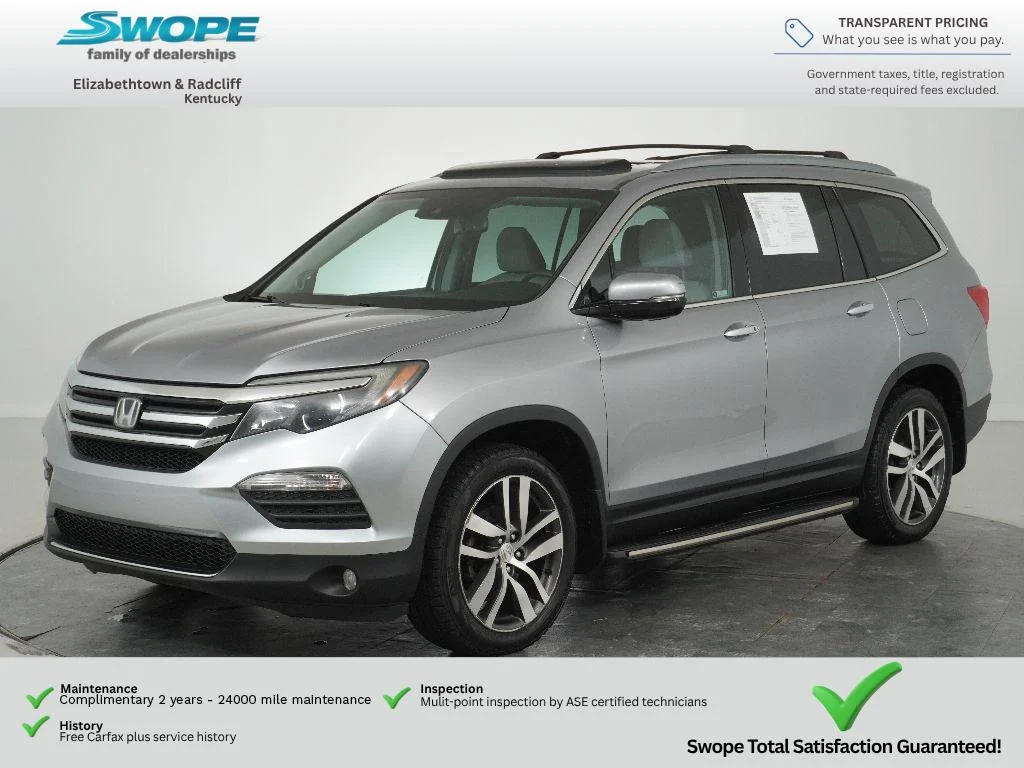 Used 2017 Lunar Silver Metallic Honda Touring image 7