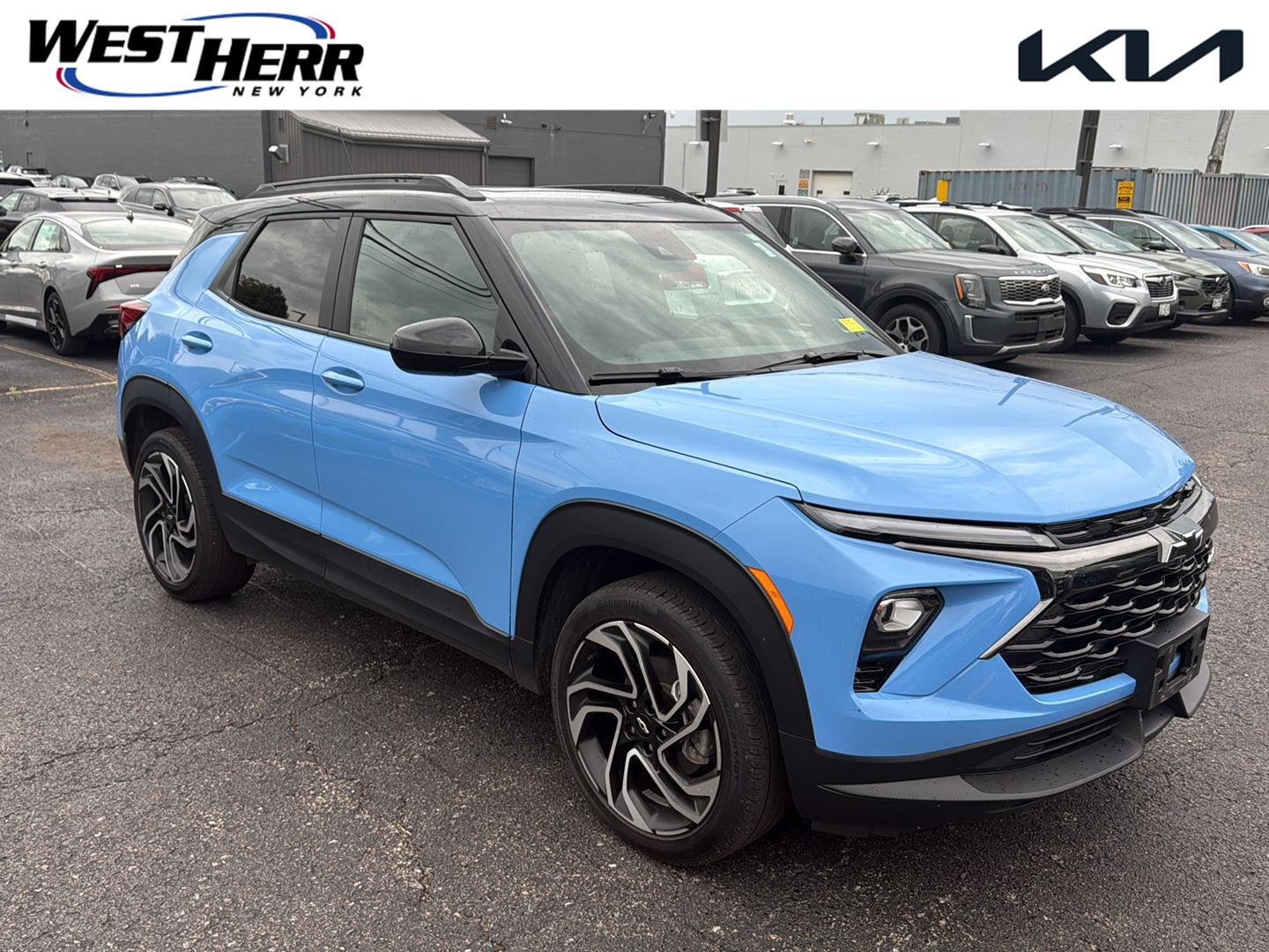 Used 2024 Fountain Blue Chevrolet RS image 1