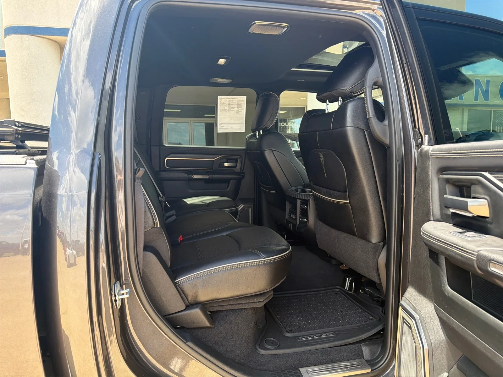 Used 2019 Granite Crystal Clearcoat Metallic Ram Limited image 12