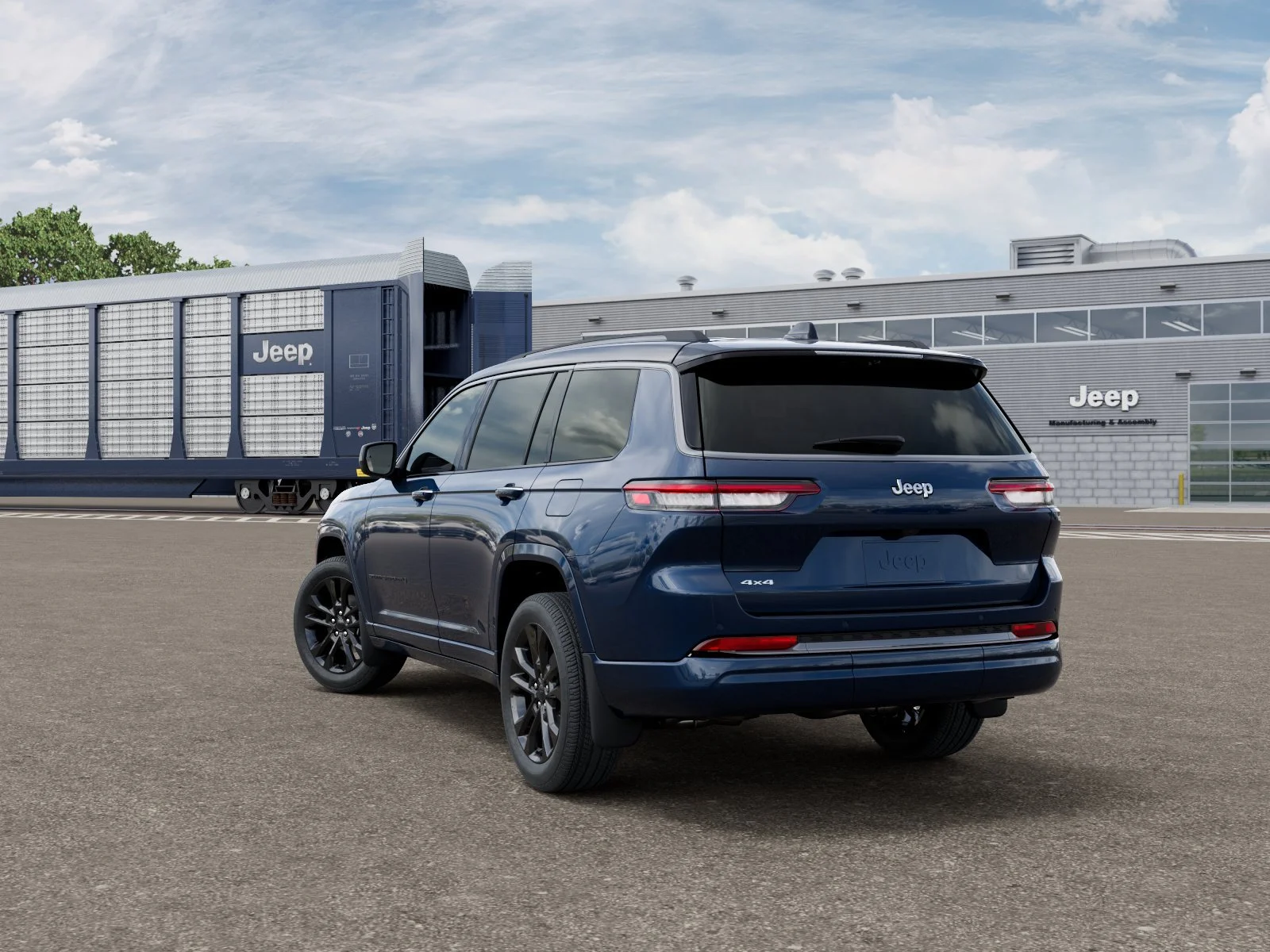 New 2026 Fathom Blue Pearlcoat Jeep Limited Reserve image 3