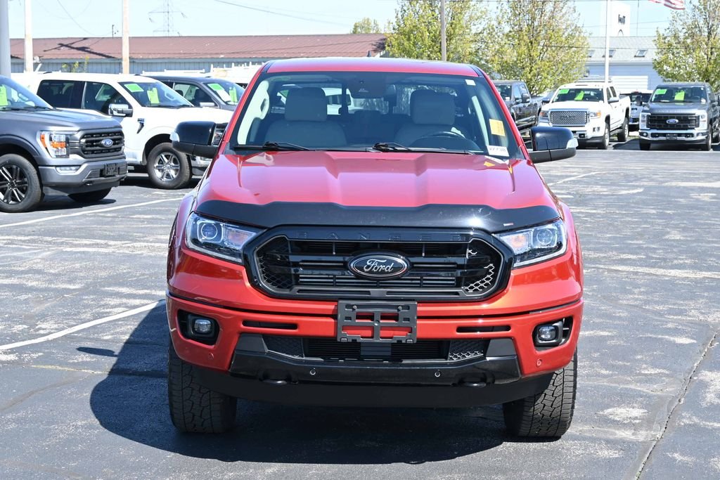 Certified Used 2023 Hot Pepper Red Metallic Tinted Clearcoat Ford Lariat image 6
