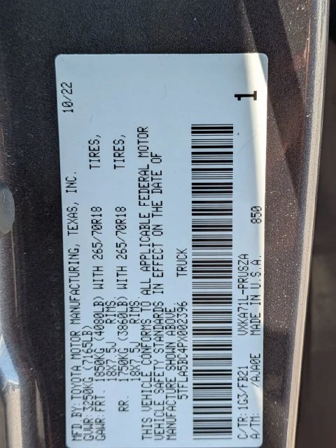 Used 2023 Gray Toyota SR5 image 30