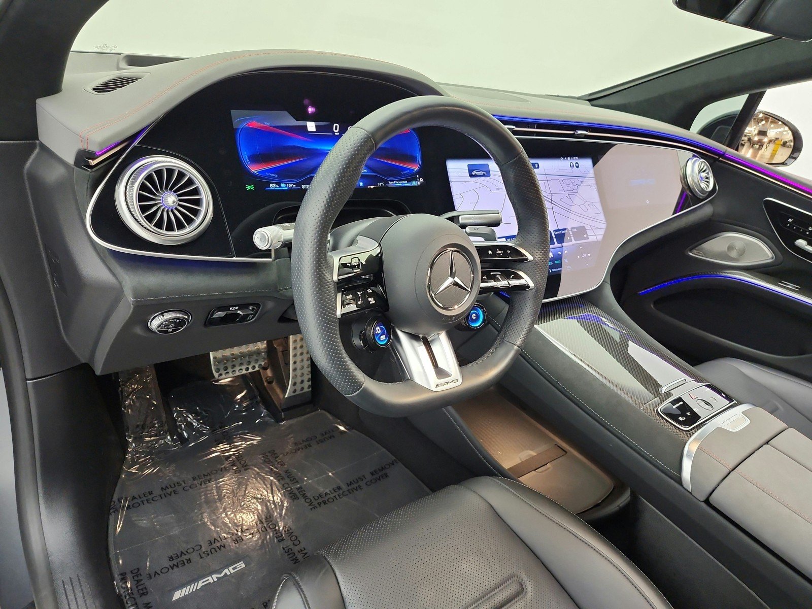 Used 2023 MANUFAKTUR Selenite Grey Magno Mercedes-Benz AMG® EQS 4MATIC+ Sedan image 9