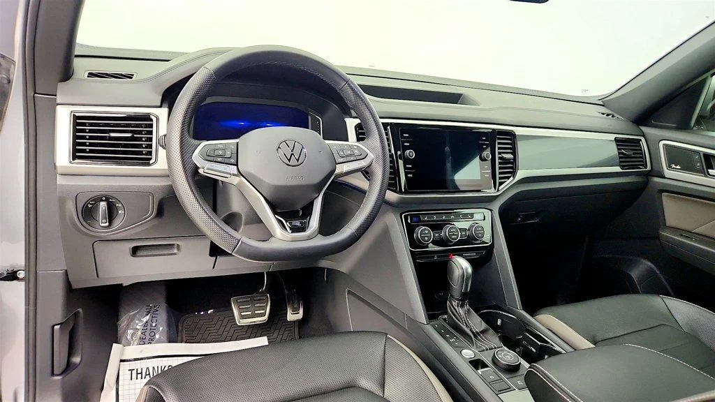 Used 2023 Pyrite Silver Metallic Volkswagen 3.6L V6 SEL Premium R-Line 4MOTION image 14