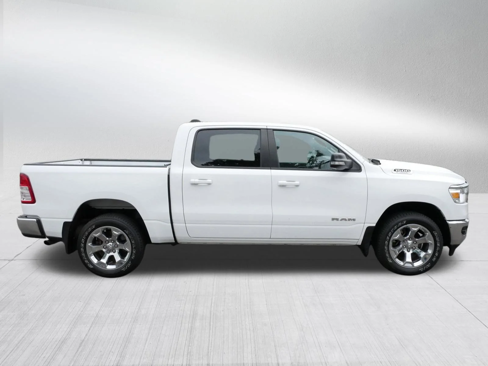 Used 2022 Bright White Clearcoat Ram Big Horn image 8