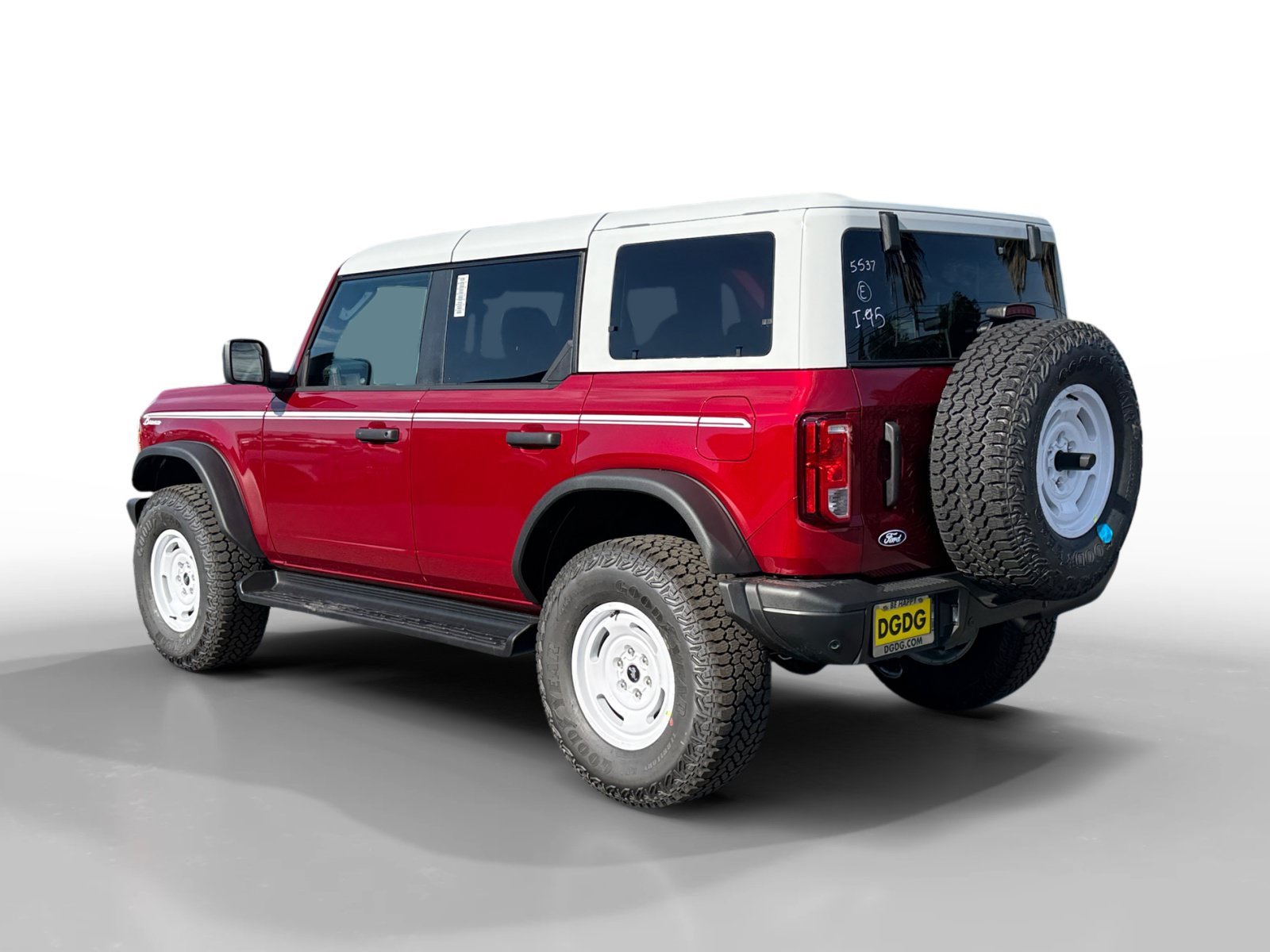 New 2026 Ruby Red Metallic Tinted Clearcoat Ford Heritage Edition image 3
