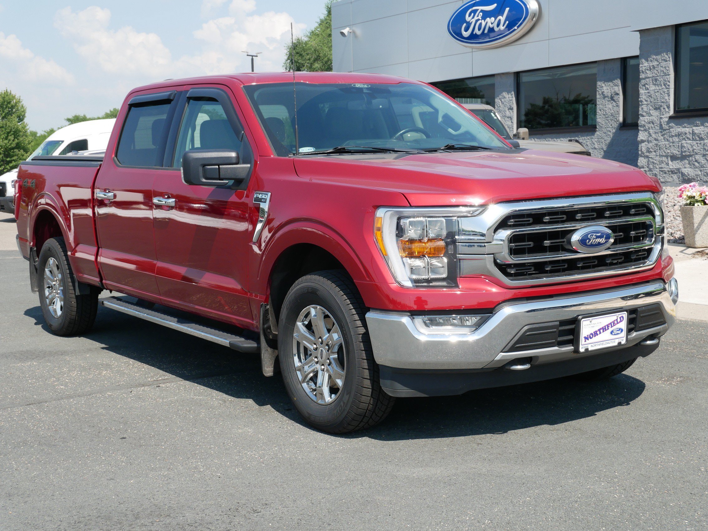Used 2021 Ford F-150 XLT with VIN 1FTFW1E57MKE17810 for sale in Northfield, Minnesota