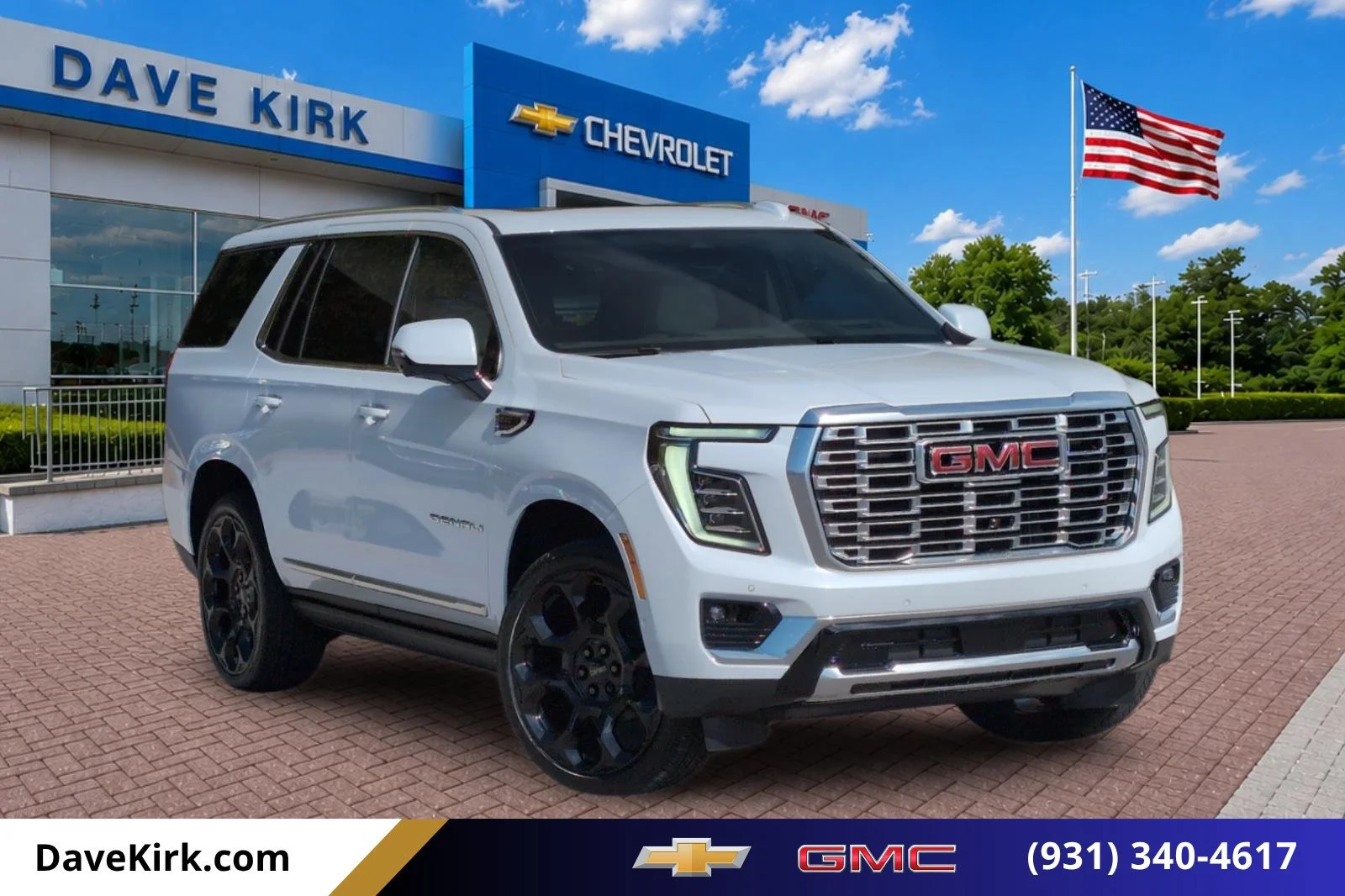 New 2026 Glacier White Tricoat GMC Denali image 1