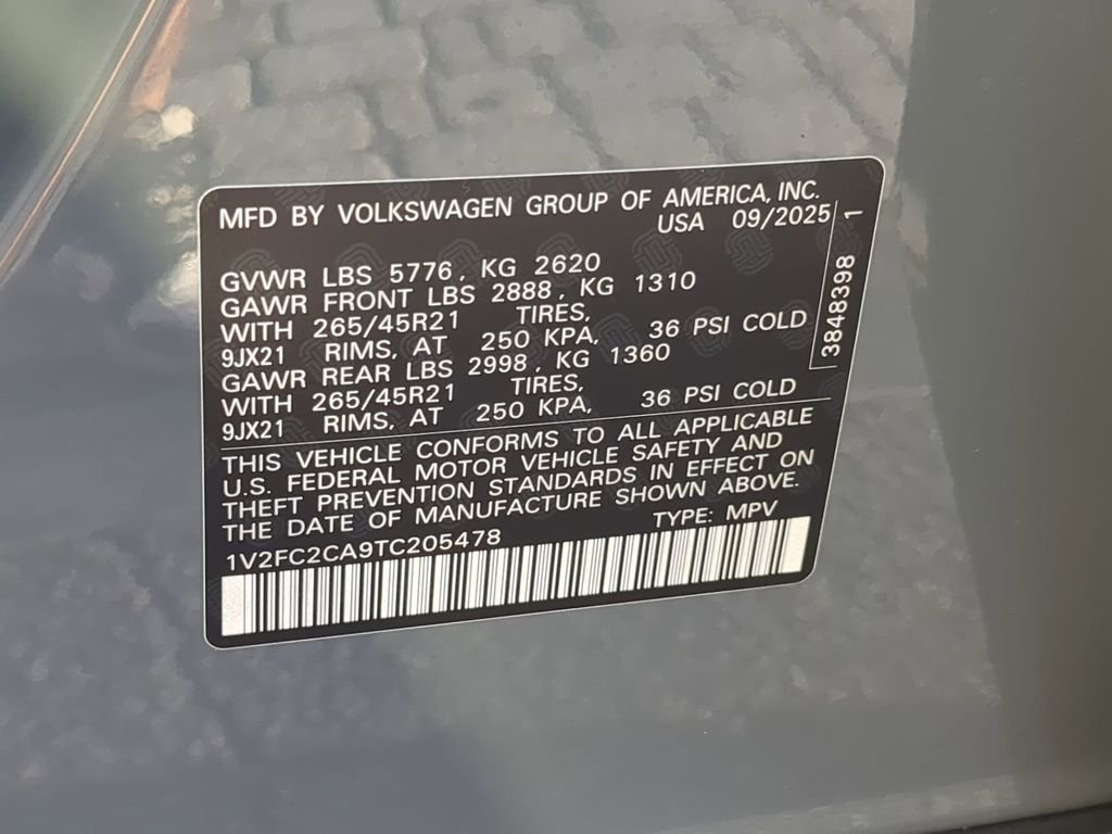 2026 Volkswagen Atlas Cross Sport SEL Premium R-LINE - Photo 36