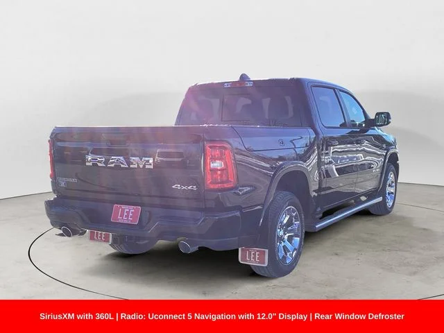 New 2026 Diamond Black Ram BIG HORN CREW CAB 4X4 5