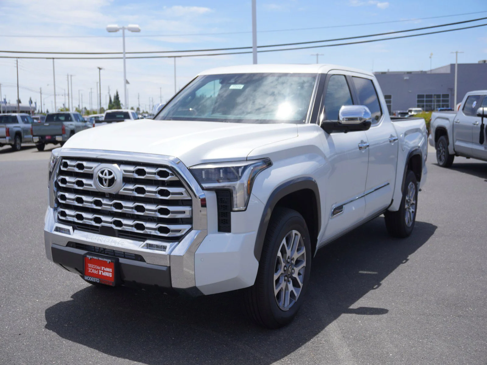 New 2026 Wind Chill Pearl Toyota 1794 Edition image 8