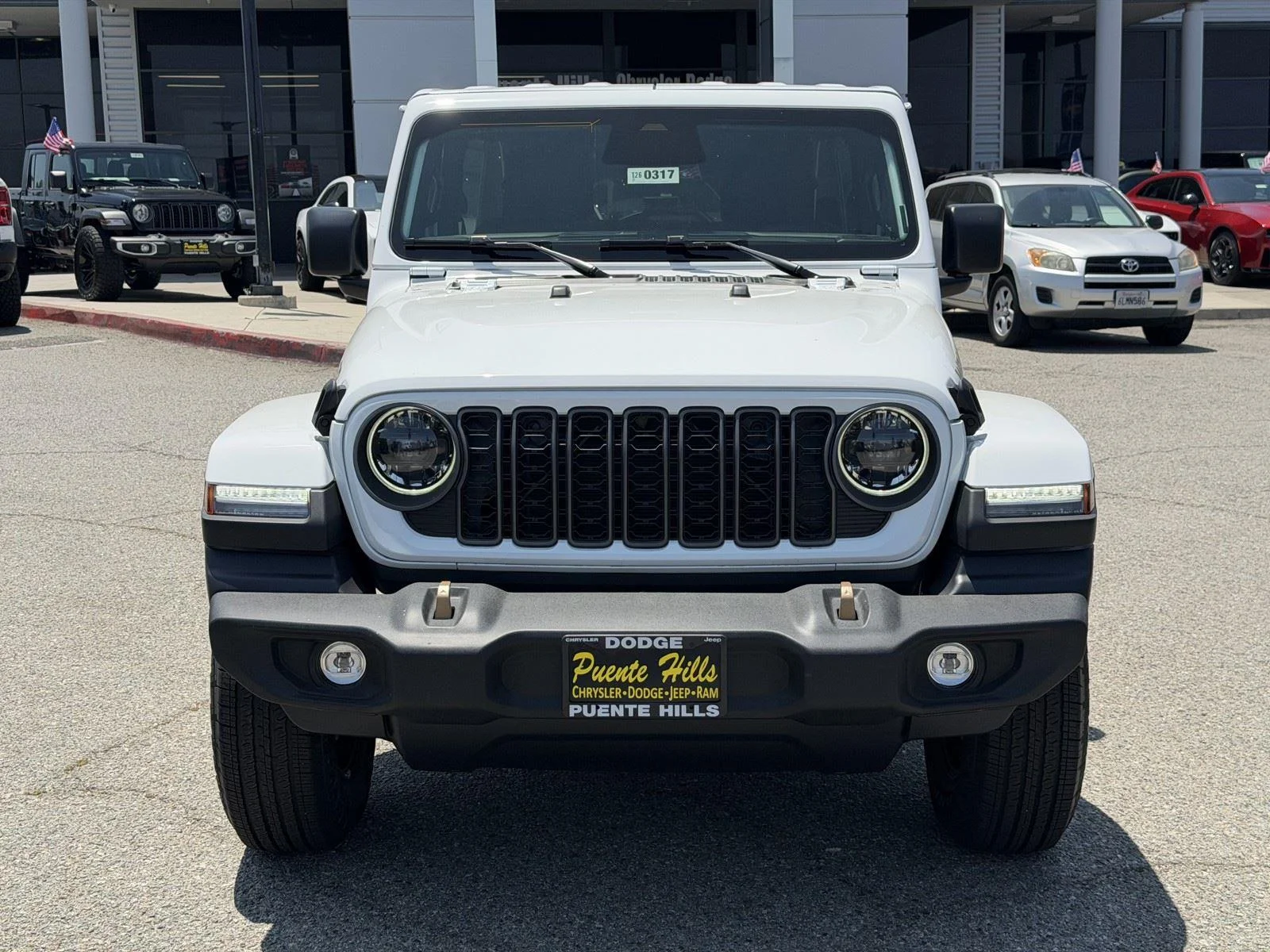 New 2026 Bright White Clear-Coat Exterior Paint Jeep 85th Anniversary image 2