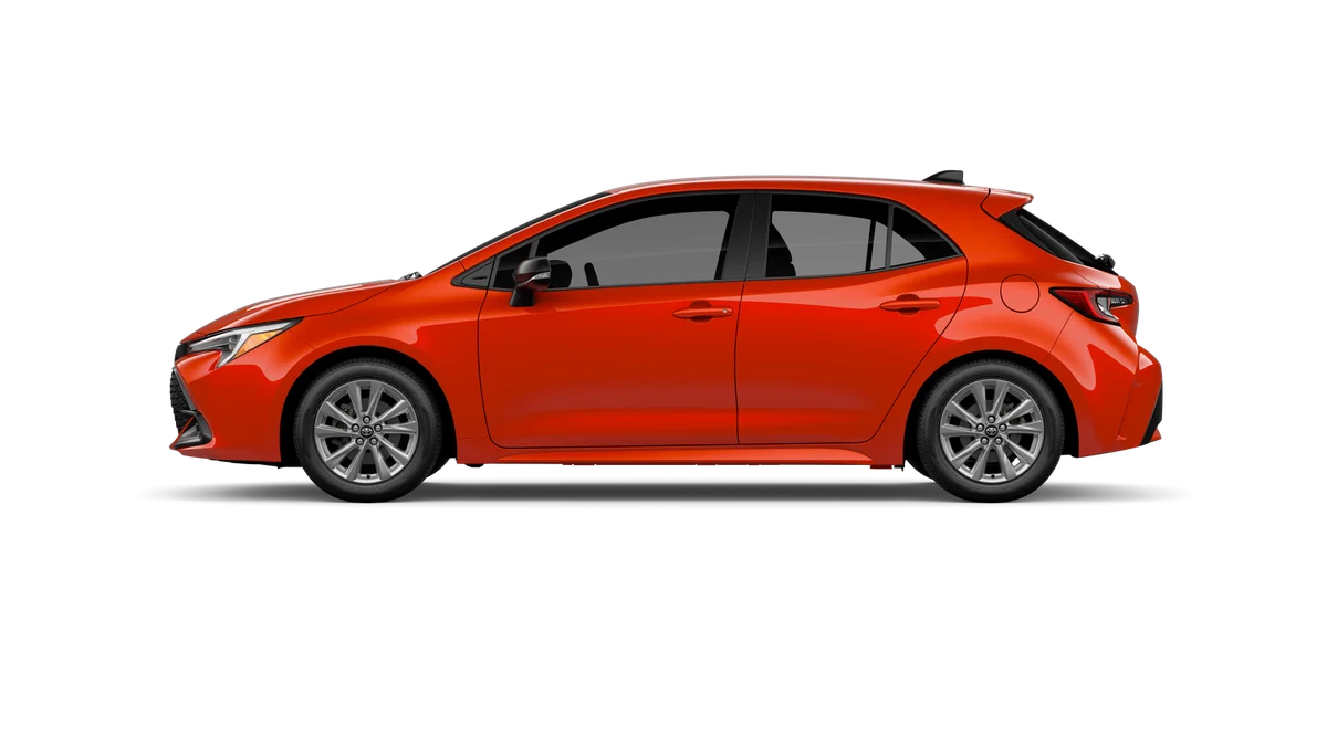 New 2027 Inferno Red Toyota SE image 4