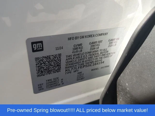 Used 2025 White Chevrolet LS image 47