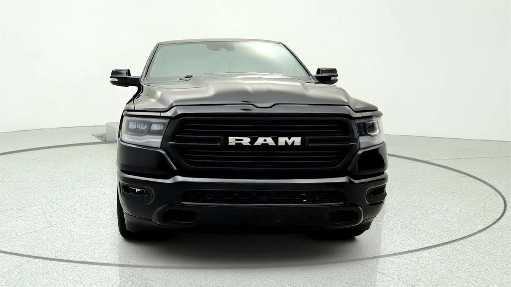 Used 2023 Diamond Black Crystal Pearlcoat Ram Laramie 4x4 Crew Cab 5
