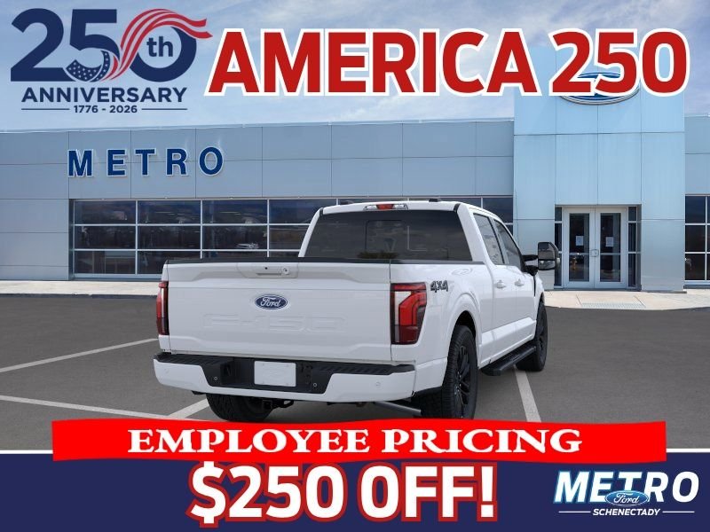 New 2026 Oxford White Ford Lariat image 8