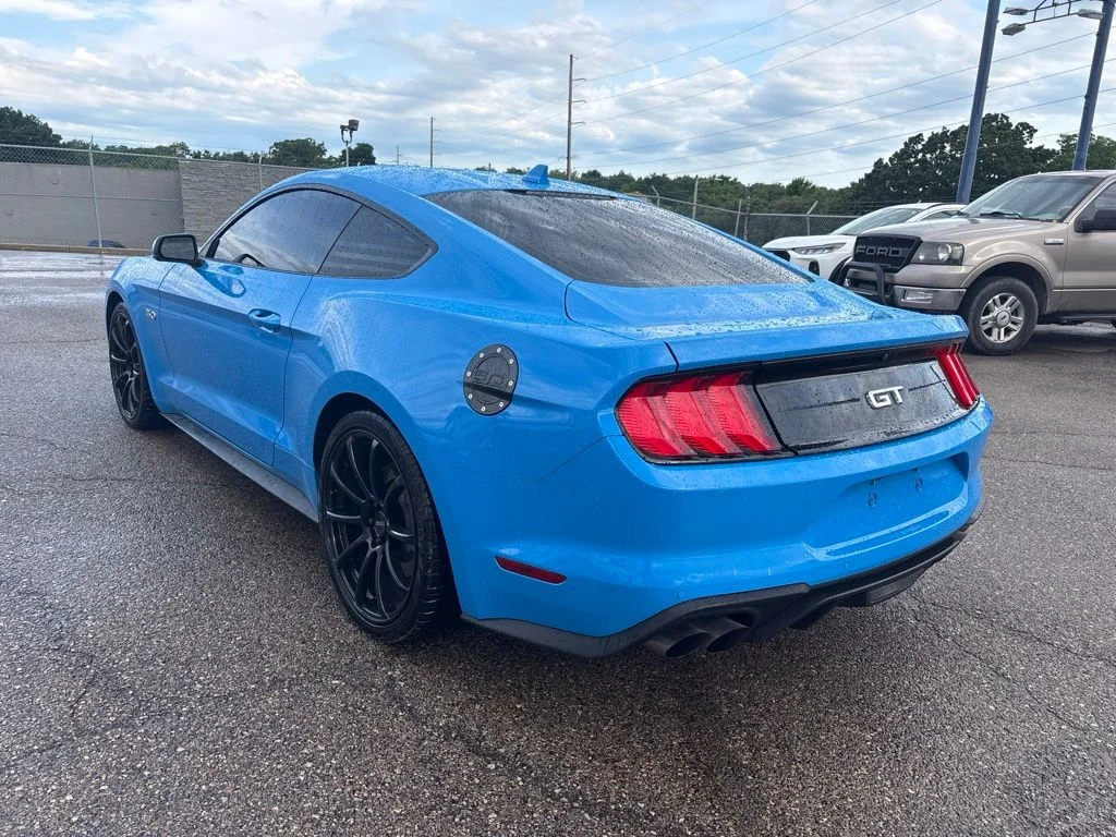 Used 2022 Grabber Blue Ford GT Premium image 5
