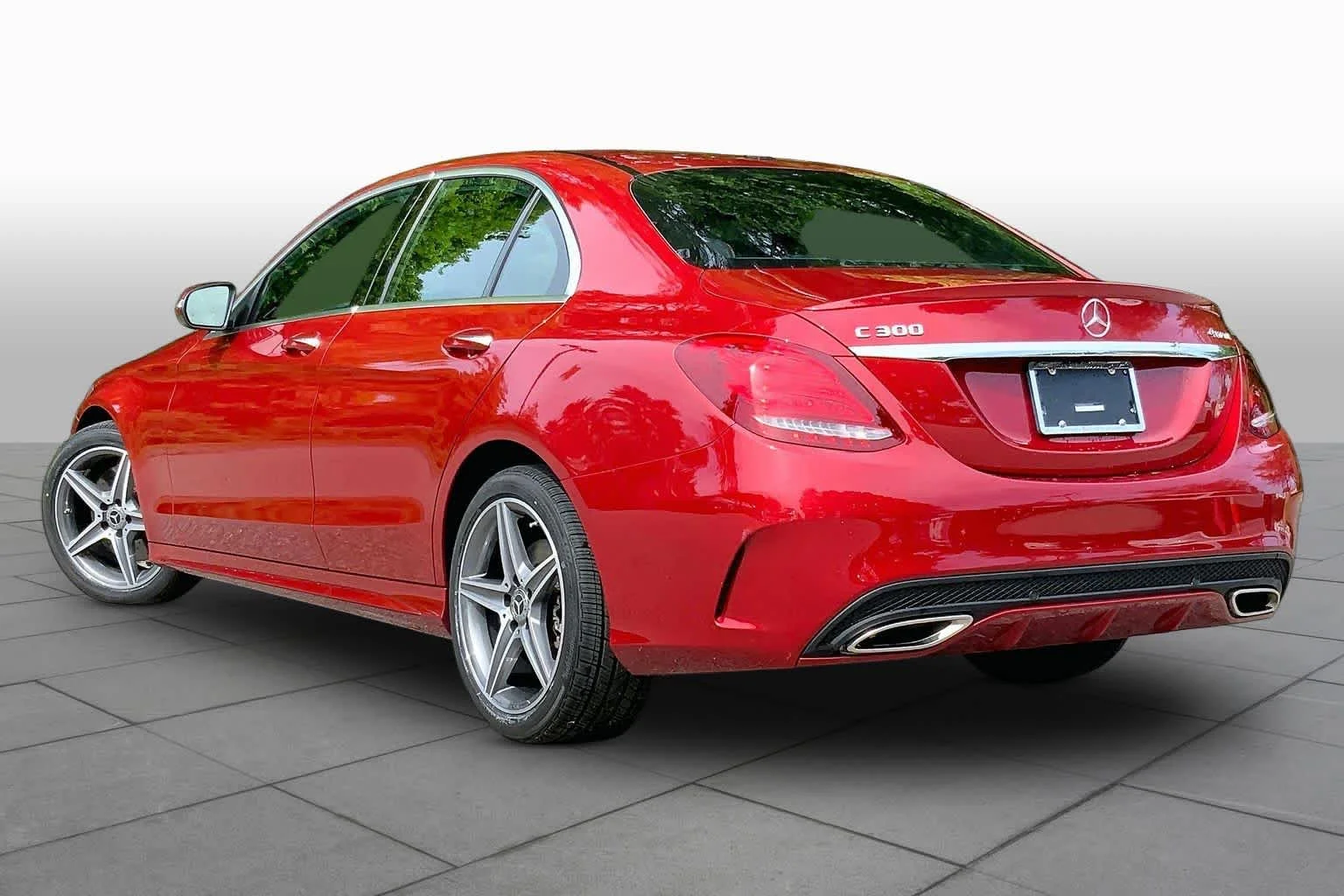 Used 2018 designo Cardinal Red Metallic Mercedes-Benz C 300 image 12