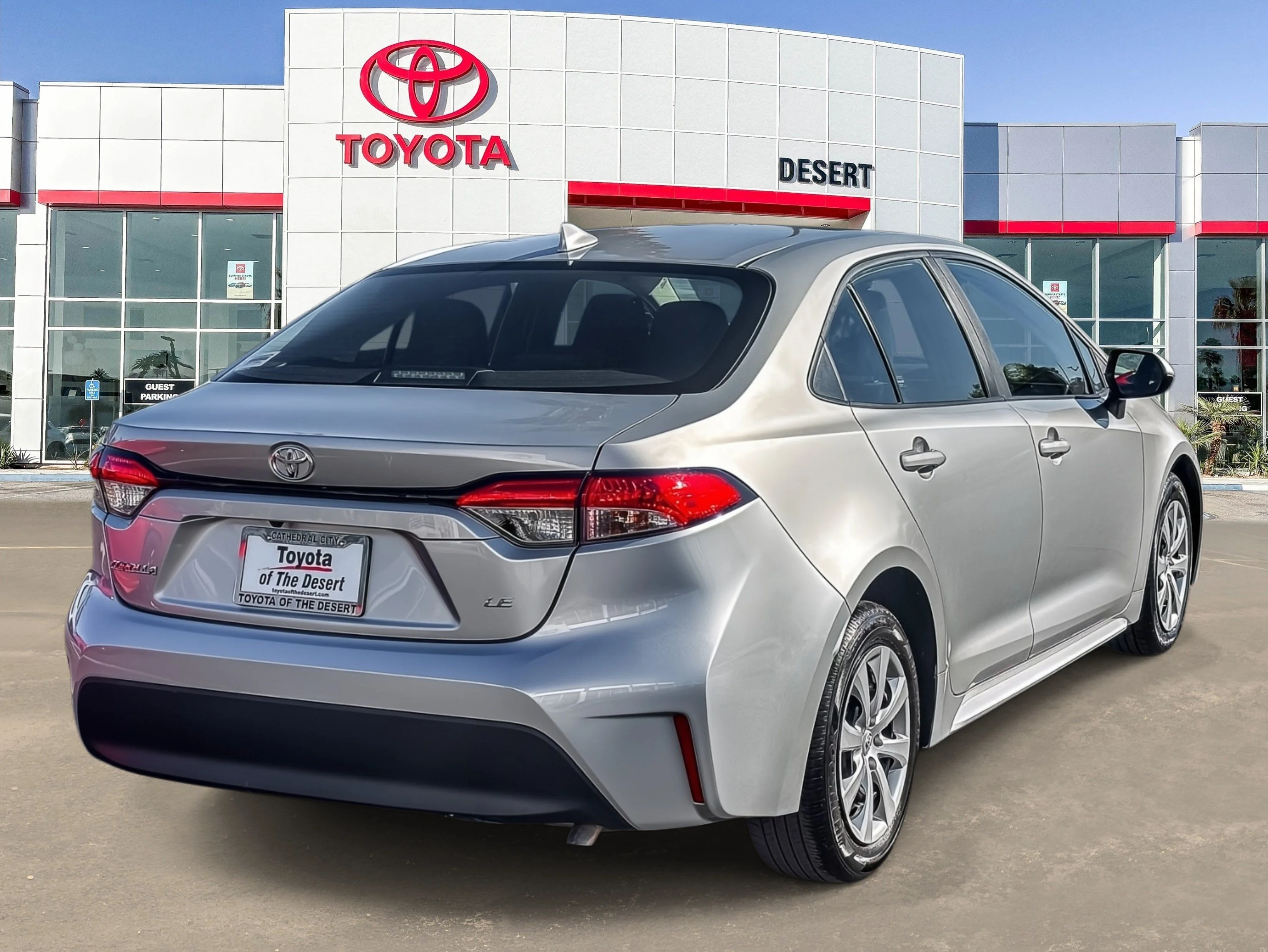 Certified Used 2024 Classic Silver Metallic Toyota LE image 6