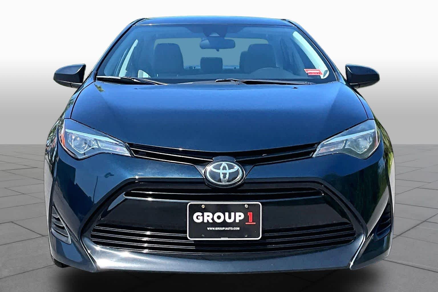 Used 2019 Galactic Aqua Mica Toyota LE image 3