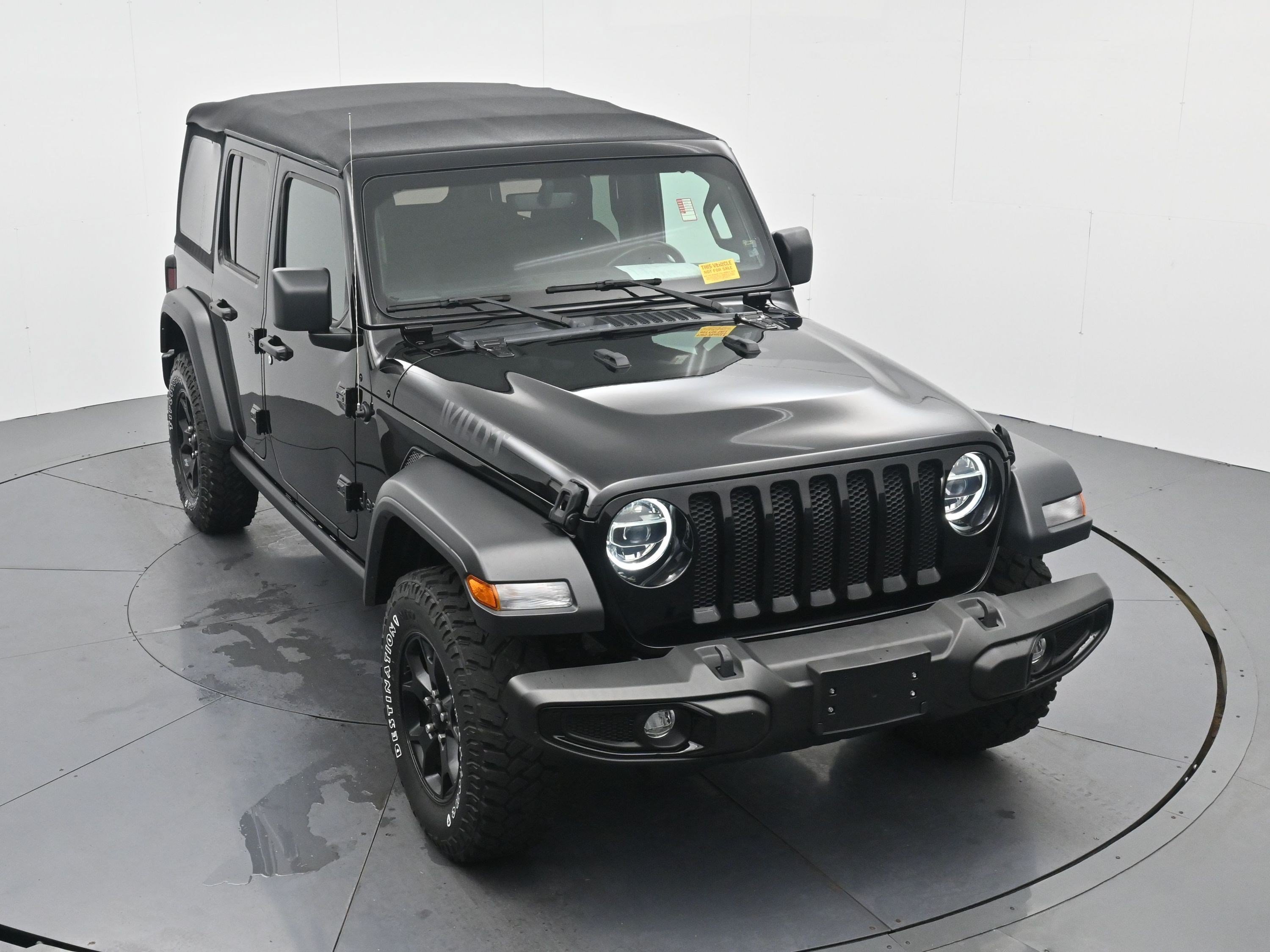 Used 2022 Black Clearcoat Jeep Unlimited Willys image 19