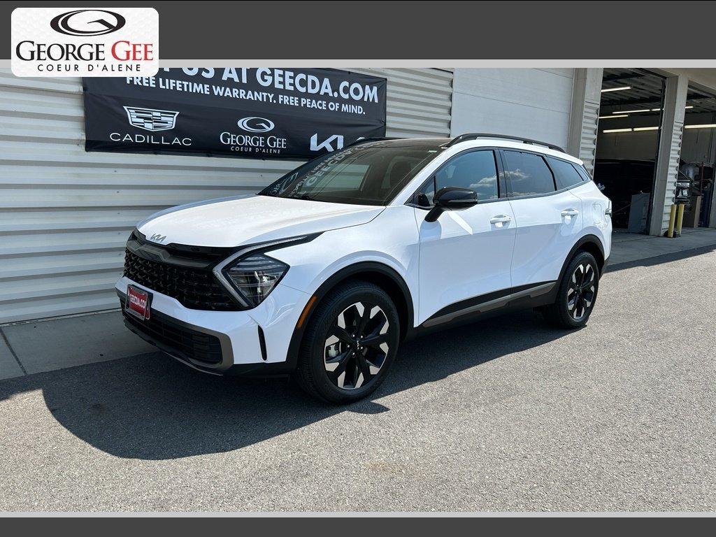 Certified Used 2024 Glacial White Pearl Kia X-Line image 1