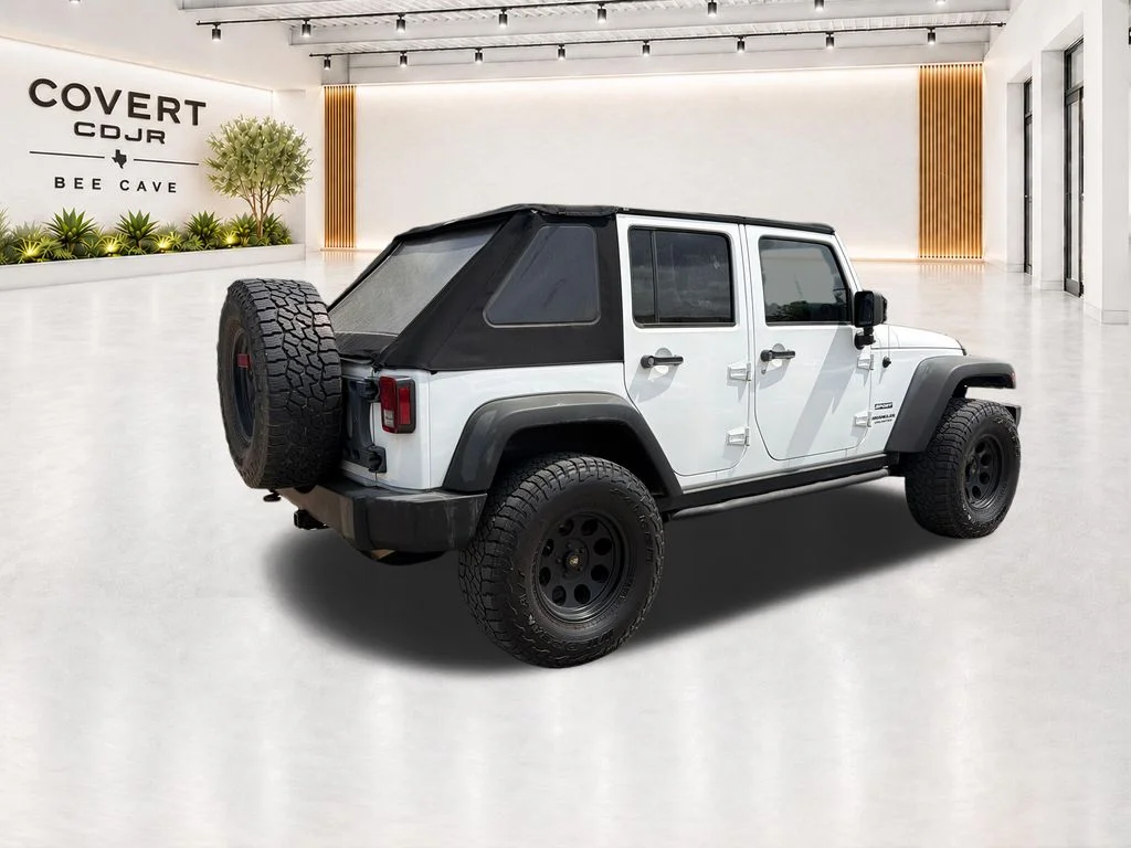 Used 2017 White Jeep Unlimited Sport image 11