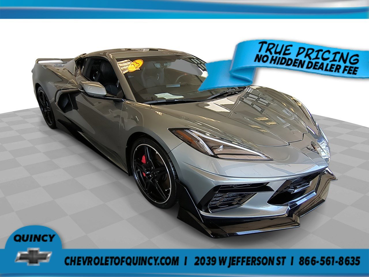 Used 2023 Hypersonic Gray Metallic Chevrolet 3LT image 1