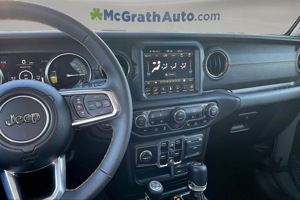 Used 2023 Gray Jeep Sahara 4xe image 11
