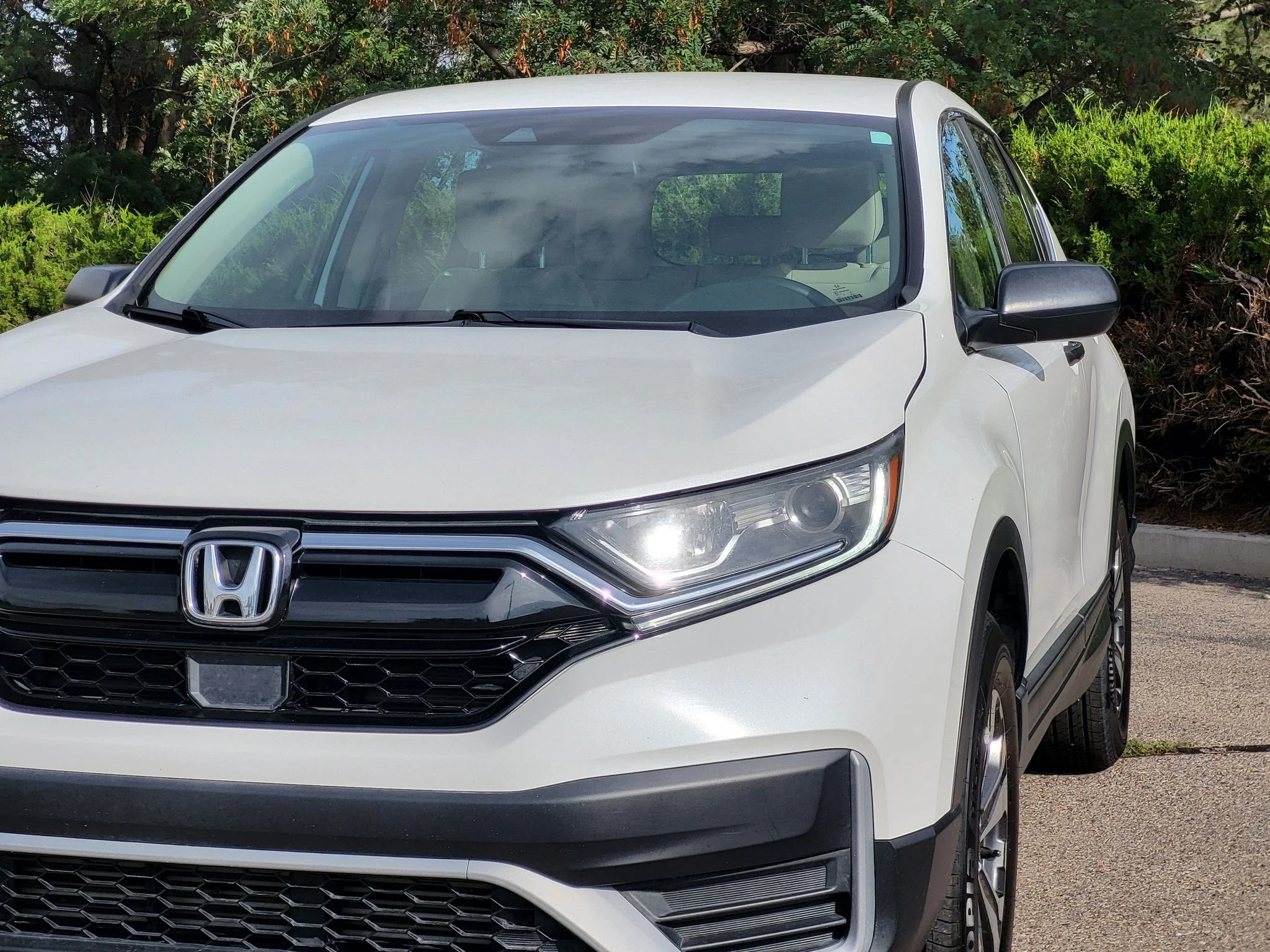Used 2020 Platinum White Pearl Honda LX image 7