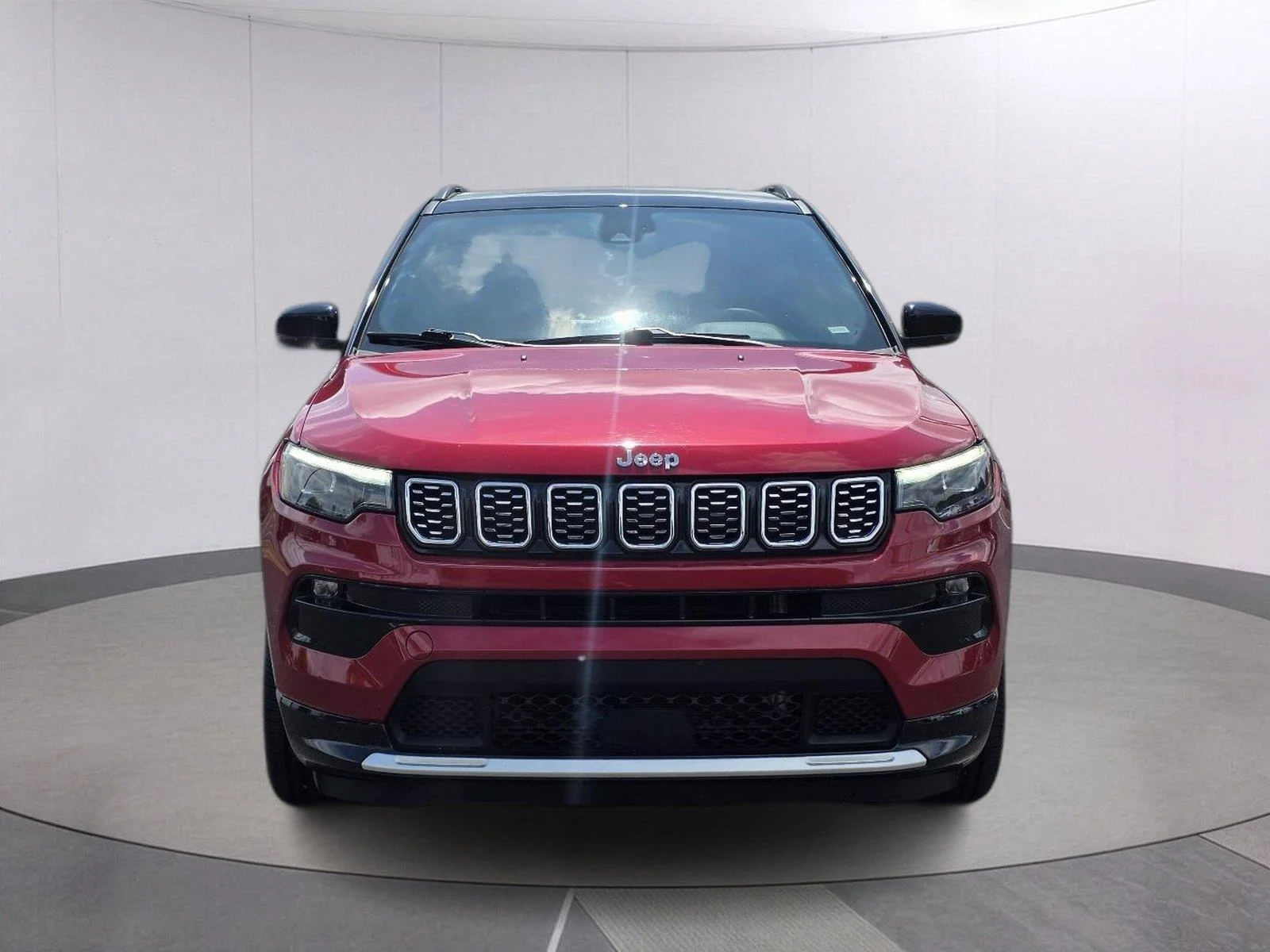 Used 2025 Velvet Red Pearlcoat Jeep Altitude X image 2