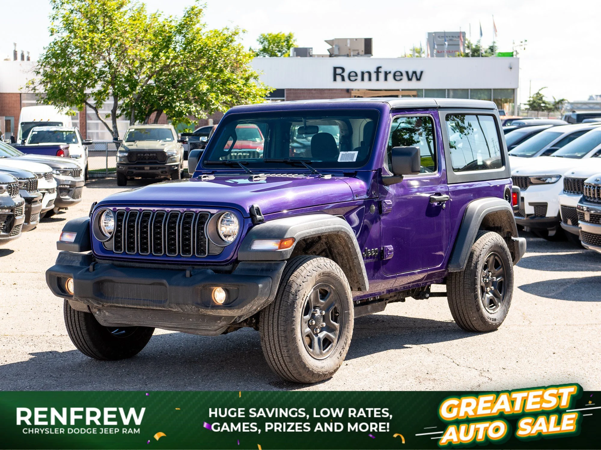 New 2026 reign Jeep Sport* 2 Door 4x4, Turbo, RARE COLOUR! image 1