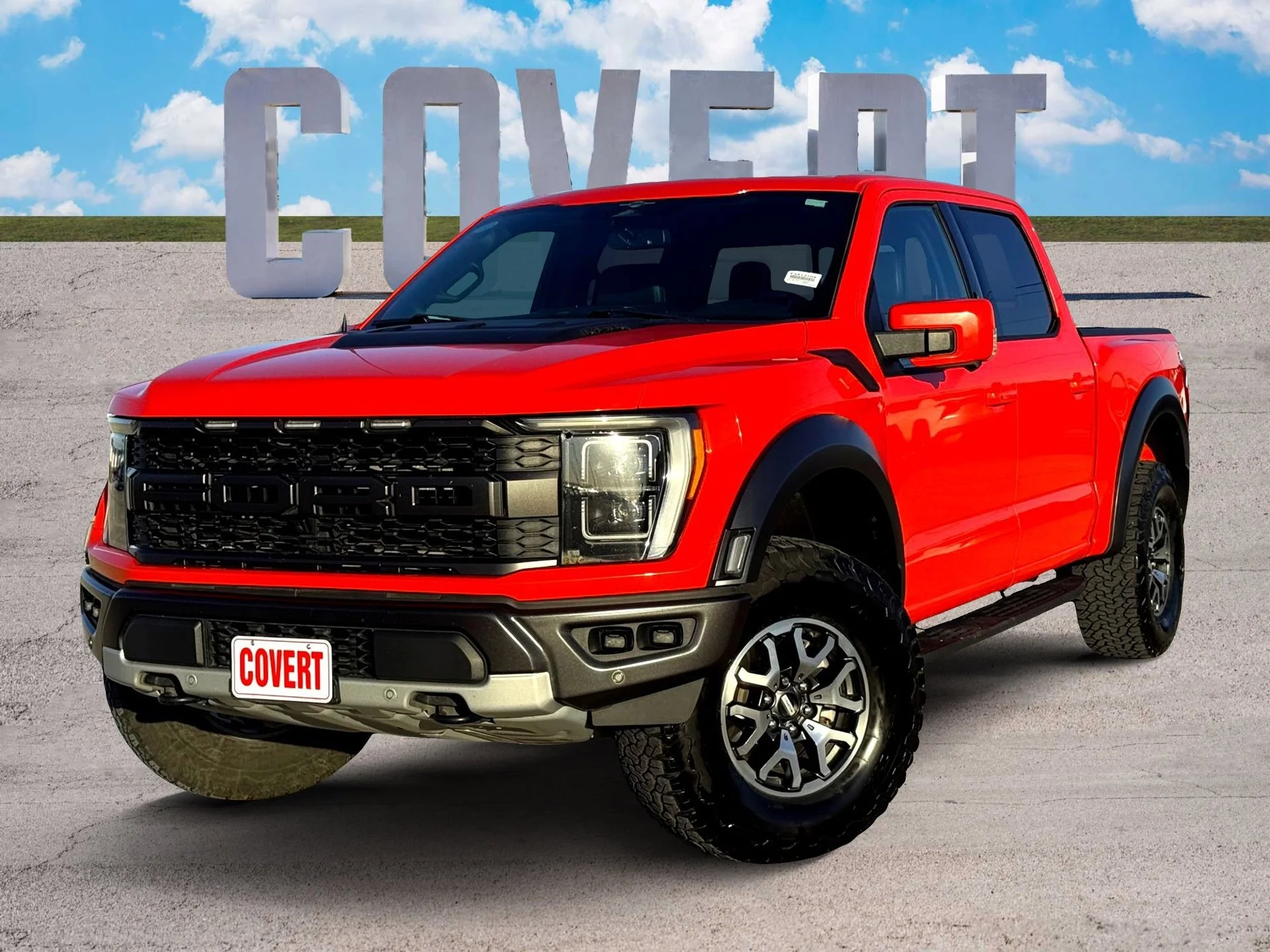 Used 2023 Orange Ford Raptor image 1