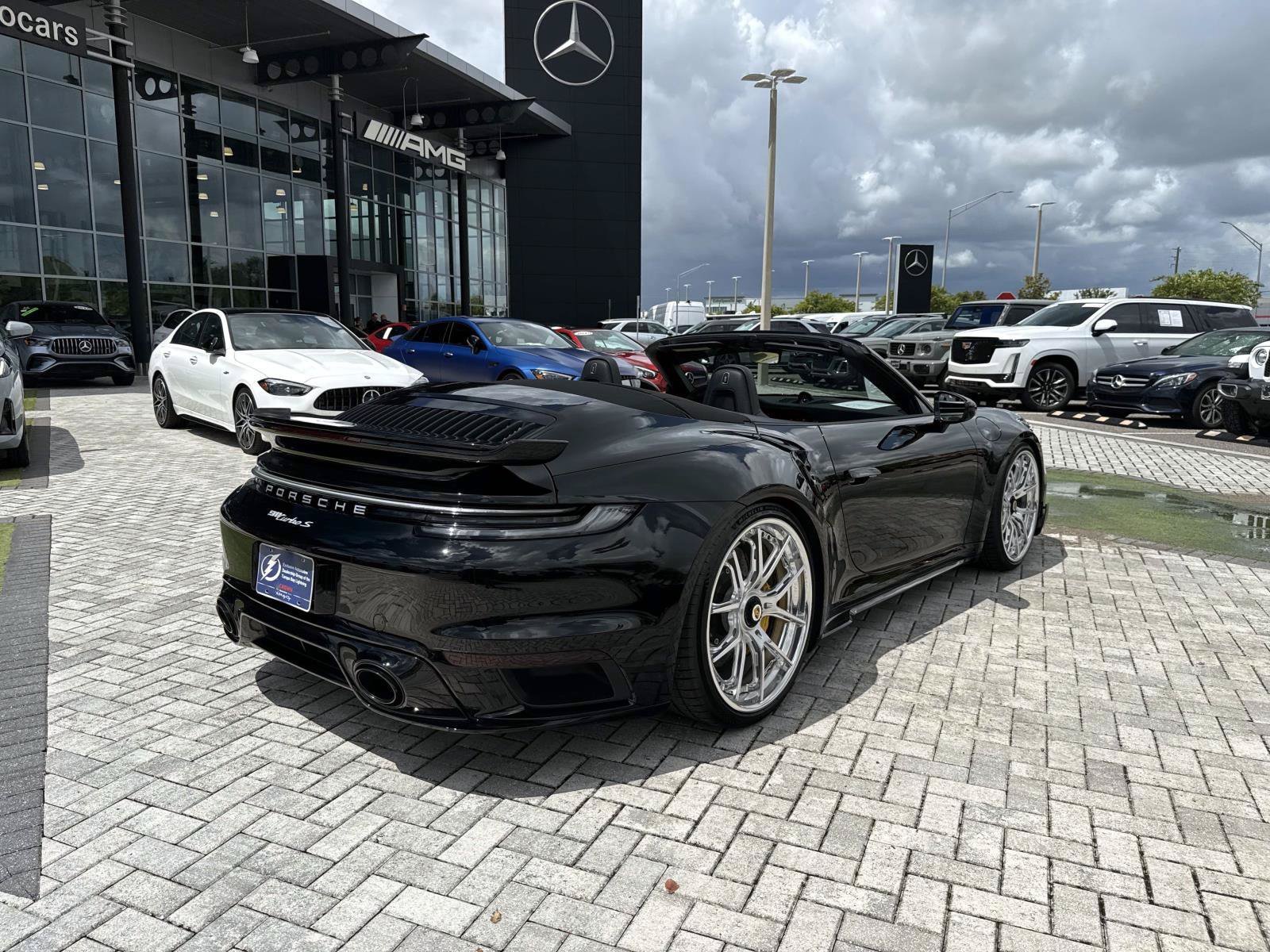 Used 2025 Black Porsche Turbo image 5