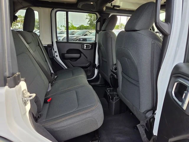 Used 2025 Bright White Clearcoat Jeep Sport S image 14