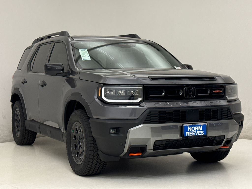 New 2026 Modern Steel Metallic Honda TrailSport Elite Blackout image 4