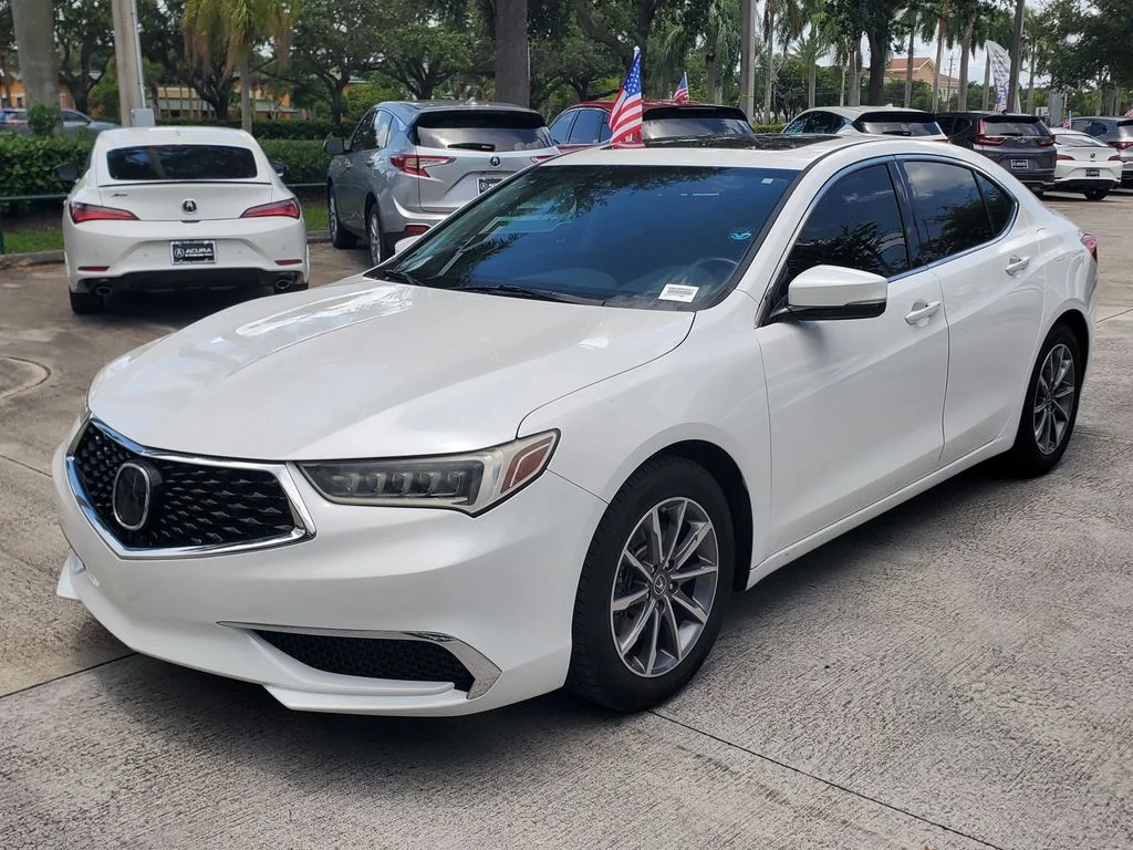 Used 2020 White Acura 2.4L image 3