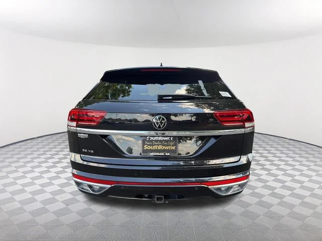 Used 2021 Black Volkswagen 3.6L V6 SE w/Technology R-Line image 6
