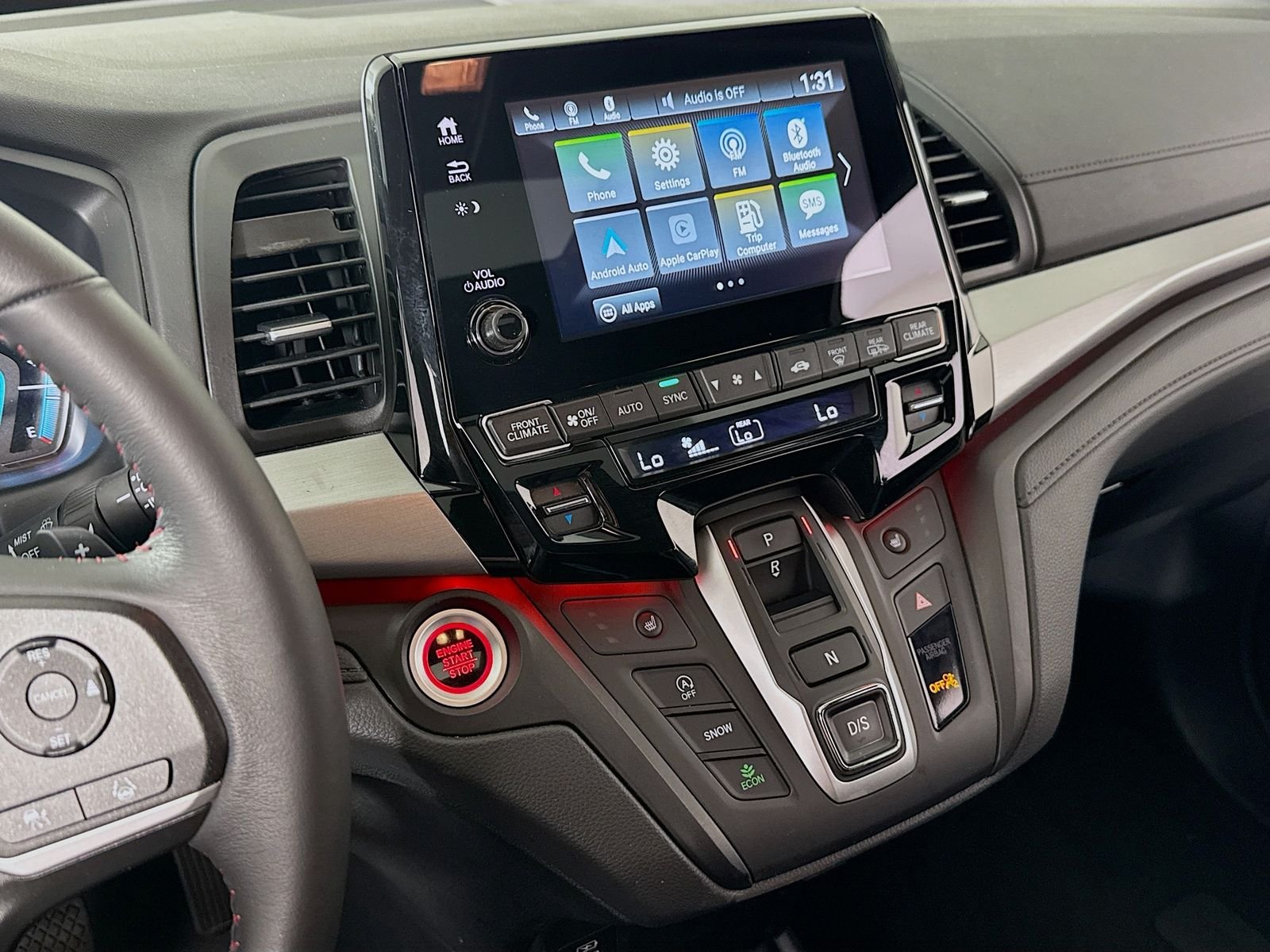 Used 2024 Platinum White Pearl Honda Sport image 16